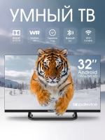Телевизор TOPDEVICE TDTV32CS04HBK SMART фото