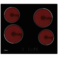 Электрическая стеклокерамическая поверхность Midea MСH64407F фото