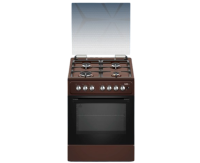 Комбинированная плита EFES SG 60C40SC1 BR коричневая фото