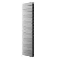 Радиатор биметалл. Royal Thermo PianoForte Tower 300 /Silver Satin - 18 секц фото