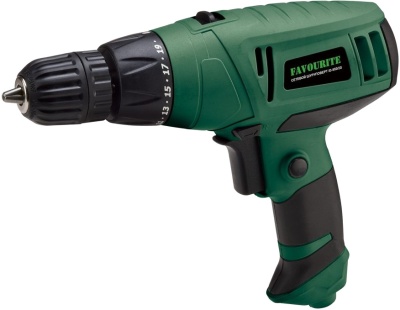 Дрель-шуруповерт сетевой FAVOURITE ID-550/2S 550Вт, 2 скорости, 300-1000об/мин фото