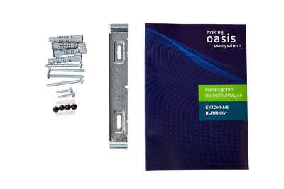 Вытяжка кухонная наклонная Oasis NS-60B фото