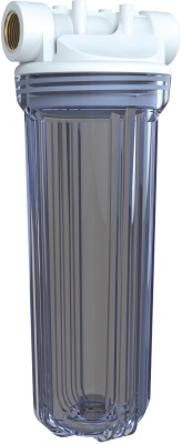 Фильтр магистральный 1'' для хол.воды прозр. 10 UNICORN (FH 2P 1) фото