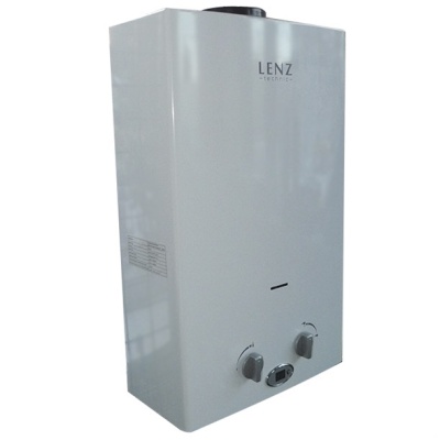 Колонка газовая LENZ TECHNIC 10L SILVER фото