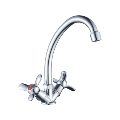 Смеситель для кухни 1/2 кер CN4012 CRON хром фото