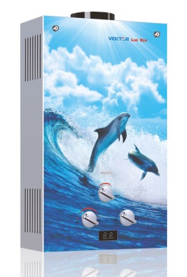 Водонагреватель газ.Вектор Люкс ЕсоJSD20-2дельфин фото