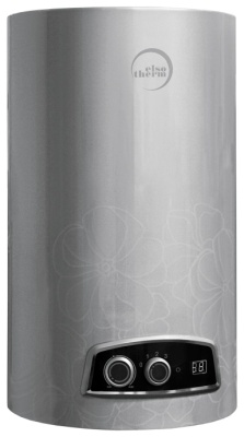 Водонагреватель круглый серый цветы ELSOTERM RGF 80 фото