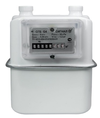 Сч. газа Сигнал-16 СГК G4лев (под Владимир) 2024г. фото