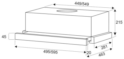 Вытяжка кухонная EXITEQ EX 1075 4