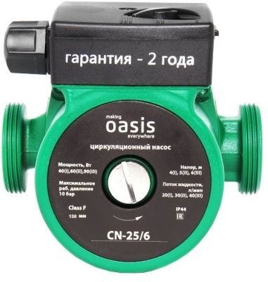 Насос циркуляционный Оазис CR 25/6-130мм фото