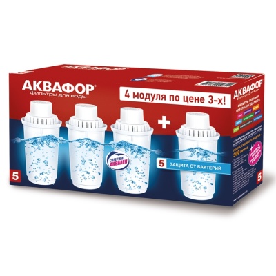 Модуль сменный фильтрующий В5, 4шт фото