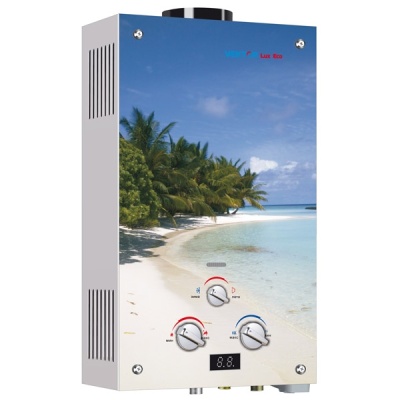 Водонагреватель газовый  Вектор Люкс Есо JSD20-2 пляж фото