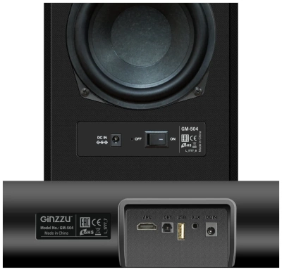 Саундбар GINZZU GM-504 фото