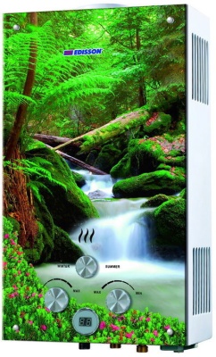 Водонагр. газ. проточный Edisson F20 GD лес фото